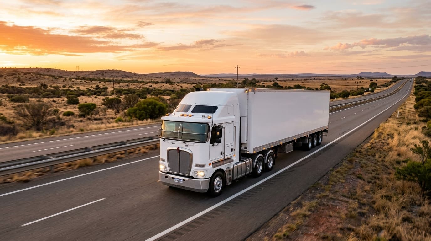 Semi-Trailer Transport — commercial transport vehicle demonstration